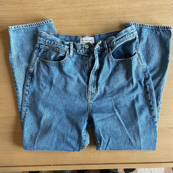 SLVRLAKE Dakota High Rise Relaxed Tapered Leg Jeans - Picture 2 of 4